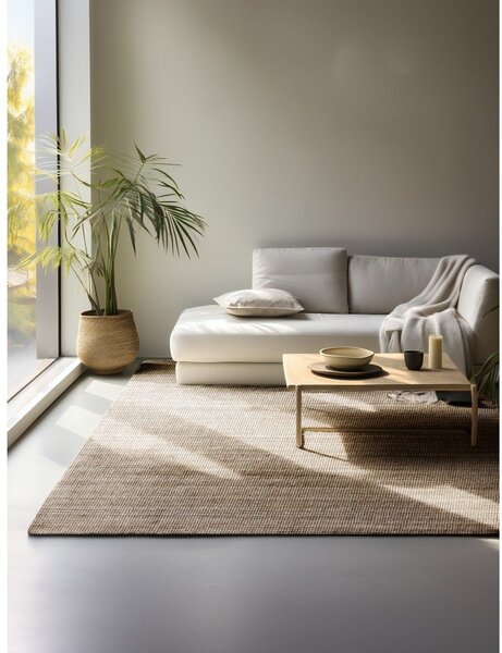 Кафяво-сив ютен килим 60x90 cm Bouclé – Hanse Home