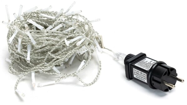 Brilagi - LED външен гирлянд 200xLED/8 функции 13x0,6m IP44 студено бяло