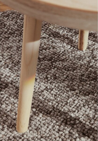 Сива пътека подходяща за пране 80x240 cm Rocco Taupe – Elle Decoration