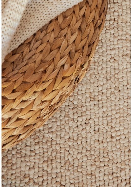 Кремав килим подходящ за пране 120x170 cm Rocco Cream – Elle Decoration