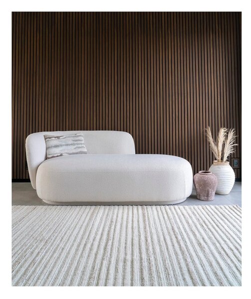 Кремава ръчно изработена вълнена пътека 80x180 cm Mango – House Nordic