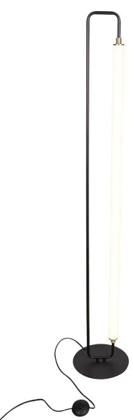 LED подова лампа FELICJA LED/24W/230V 4000K черна