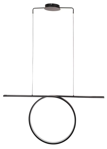 LED полилей на кабел ODETTA LED/42W/230V 4000K черен