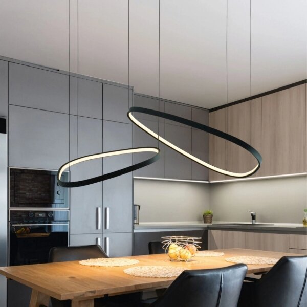 LED полилей на кабел MICHELLE LED/48W/230V 4000K черен