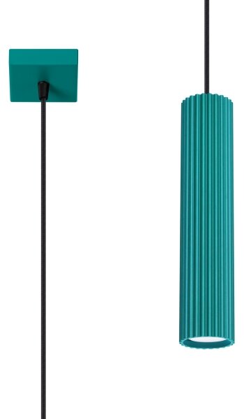 Brilagi - LED полилей на кабел CRESTO 1xGU10/10W/230V тюркоазен