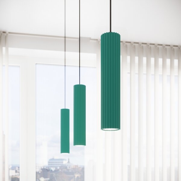 Brilagi - LED полилей на кабел CRESTO 1xGU10/10W/230V тюркоазен