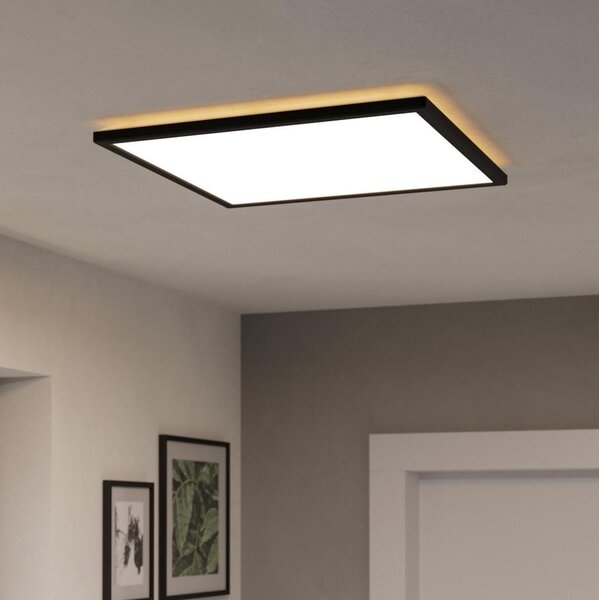 Eglo 901444- LED Плафон за баня ROVITO 17W/230V 50x50 см IP44 черен