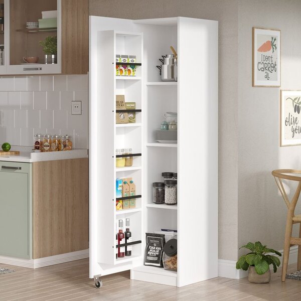 Pakoworld Kitchen Cabinet White 42x44x176cm