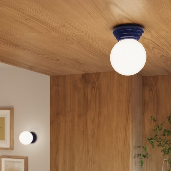 Sollux SL.1896 - Стенно осветително тяло за баня ZORI 1xG9/8W/230V IP44 синьо
