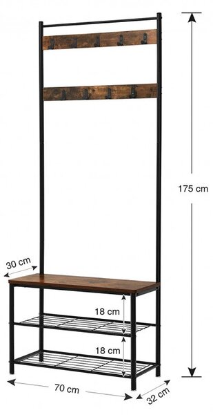 Закачалка Vasagle, 70x32.5x175cm