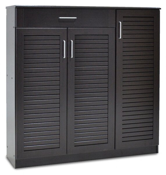 Шкаф за обувки Сантé 30 чифта Венге 120x37x123 см