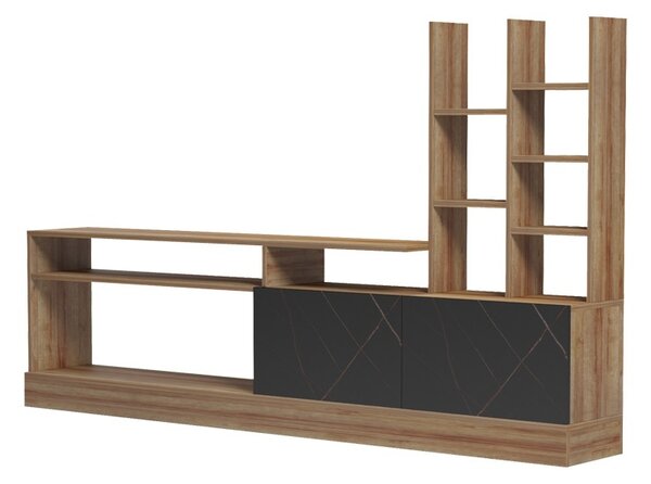 Телевизионен шкаф Seruno Brown 170x25x100 cm