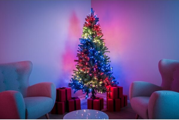 Twinkly TG70P4425P01 - LED RGBW коледна елха TREE, 435 светодиода, 2,1 m, Wi-Fi