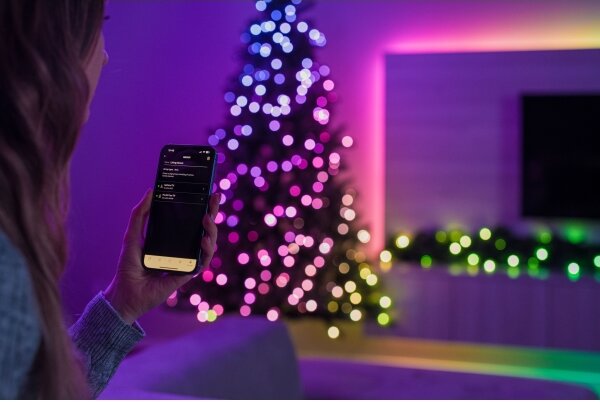 Twinkly TG70P4425P01 - LED RGBW коледна елха TREE, 435 светодиода, 2,1 m, Wi-Fi