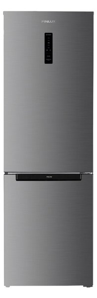 Хладилник с фризер Finlux FBN310DIX, клас E, 293 л. общ обем, свободностоящ, 233 kWh/годишно, No Frost, инокс