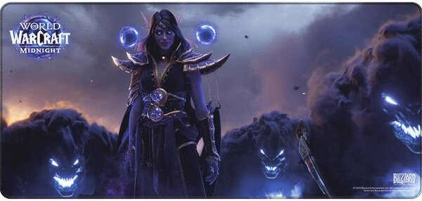 Подложка за мишка BLIZZARD World Of Warcraft Midnight Xalatath XL, гейминг, многоцветен, 900 x 420 x 4 мм