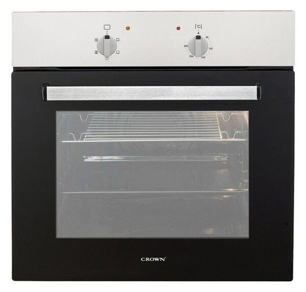Фурна за вграждане Crown FCM 510AIX, клас А, 60 л. обем, 5 функции, инокс