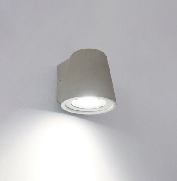 Стенно осветително тяло KIARA 1xGU10/10W/230V сиво