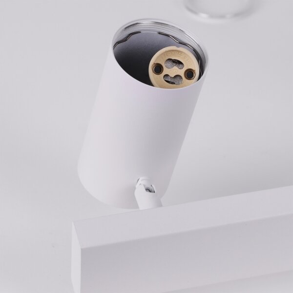 Brilagi - LED RGBW димируем полилей на кабел SELE 6xGU10/6,5W/230V бял