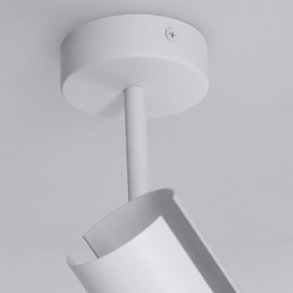 Brilagi - LED RGBW димиращ полилей на штанга BRANCH 2xGU10/6,5W/230V бял