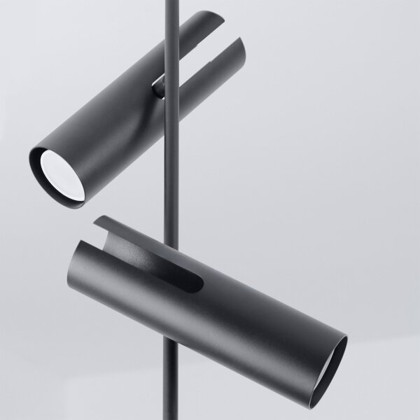 Brilagi - LED RGBW димируем полилей на штанга BRANCH 3xGU10/6,5W/230V черен
