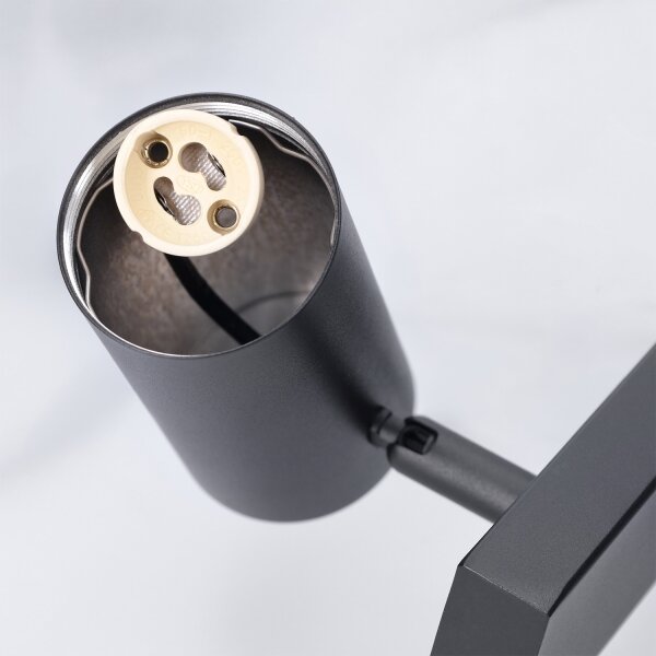Brilagi - LED RGBW димируем полилей на кабел SELE 4xGU10/6,5W/230V черен