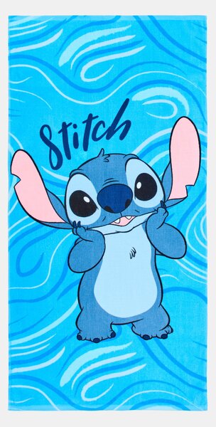 Sinsay - Хавлиена кърпа Lilo & Stitch - cин