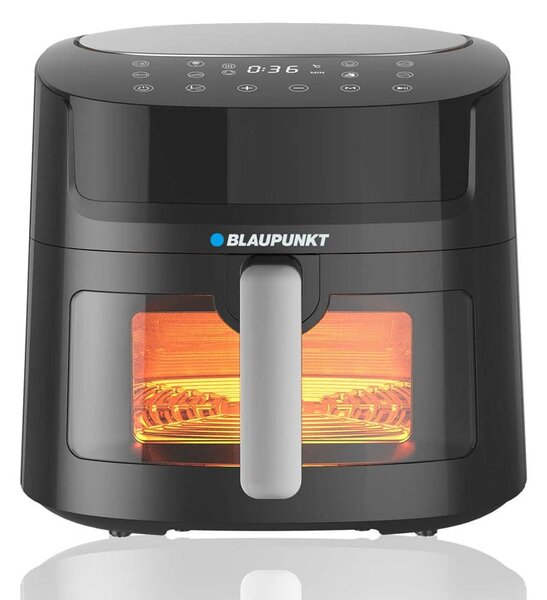 Фритюрник с горещ въздух Blaupunkt AFD712, 7.2 л. вместимост, 8 програми на готвене, таймер, 1800W