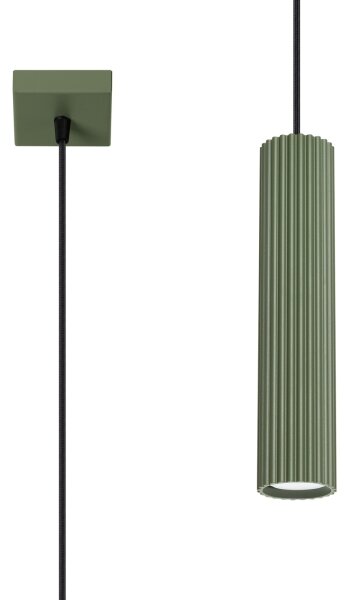 BRILAGI - LED полилей на кабел CRESTO 1xGU10/10W/230V зелен