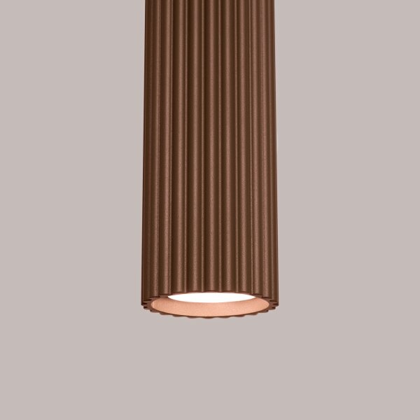 Brilagi - LED полилей на кабел CRESTO 1xGU10/10W/230V кафяв
