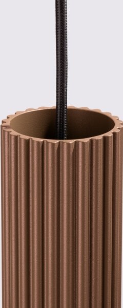 Brilagi - LED полилей на кабел CRESTO 1xGU10/10W/230V кафяв