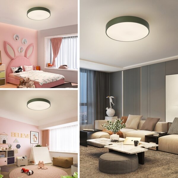Brilagi - LED таванно осветително тяло POOL LED/48W/230V 3000/4000/6000K 40 см зелено
