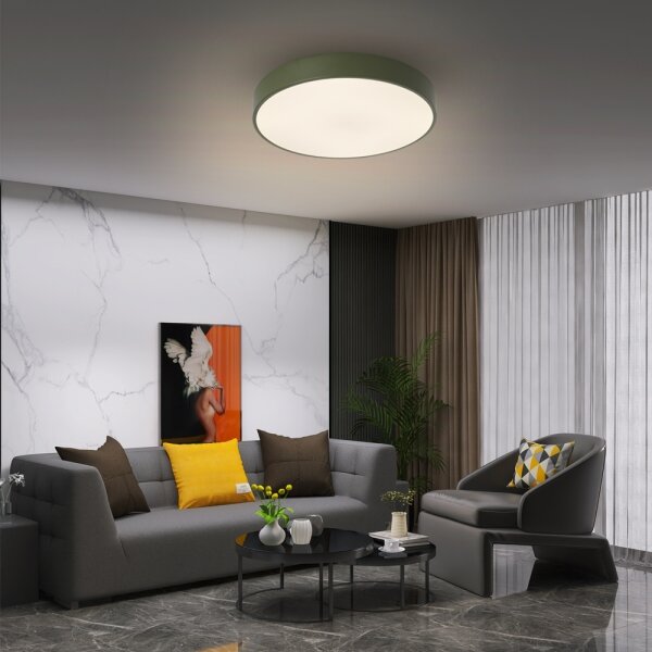 Brilagi - LED таванно осветително тяло POOL LED/48W/230V 3000/4000/6000K 40 см зелено