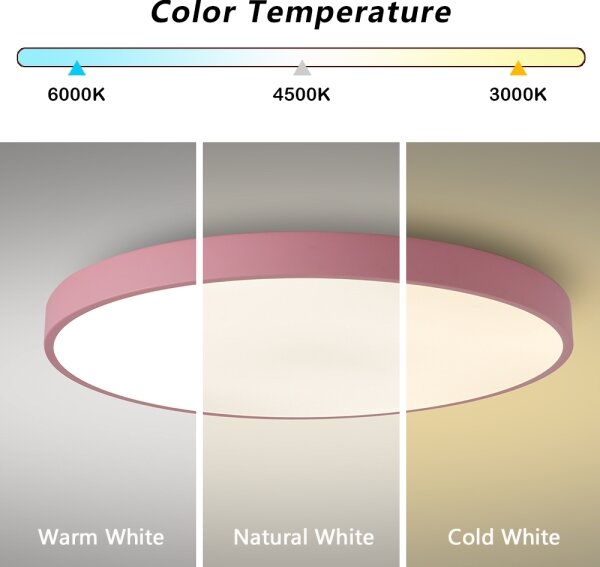 Brilagi-LED Димируемо осветително тяло POOL SMART LED/128W/230V 100 см Wi-Fi Tuya+дистанционно управление розово