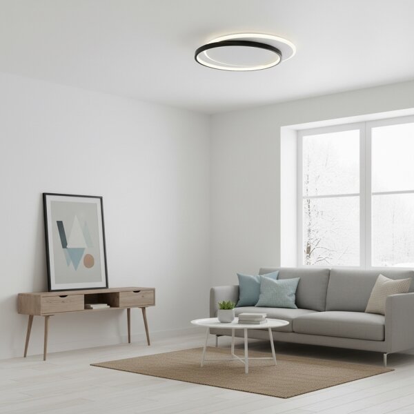 Brilagi - Димируемо LED таванно осветително тяло FLARE LED/48W/230V 3000/4000/6000K +ДУ