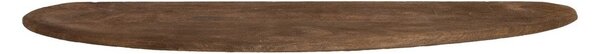 Стенен рафт от масивно манго в тъмно естествен цвят 70 cm Ginosu – Light & Living