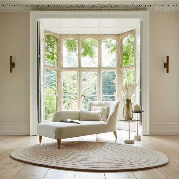 Бежов вълнен килим 160x230 cm Puddle Wool – Flair Rugs