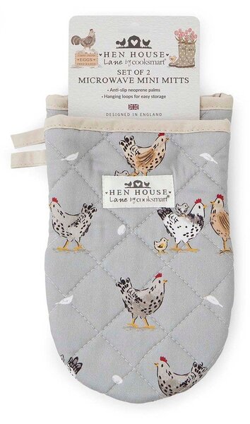 Памучни кухненски ръкавици в комплект от 2 бр. Hen House – Cooksmart ®