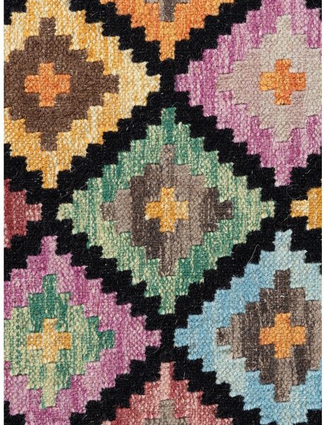 Двустранна ръчно изработена вълнена пътека 60x190 cm Kamal Zara – Nouristan
