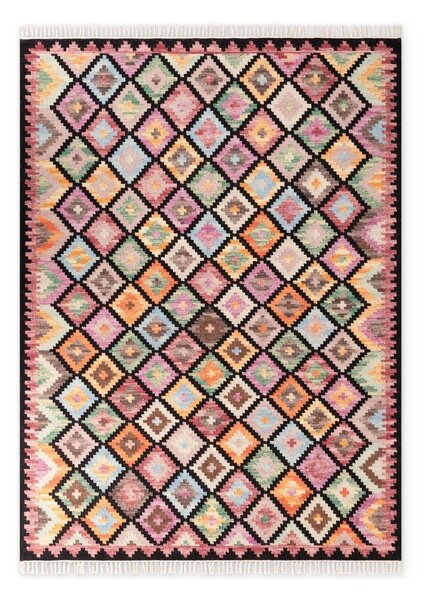 Двустранен ръчно изработен вълнен килим 120x170 cm Kamal Zara – Nouristan