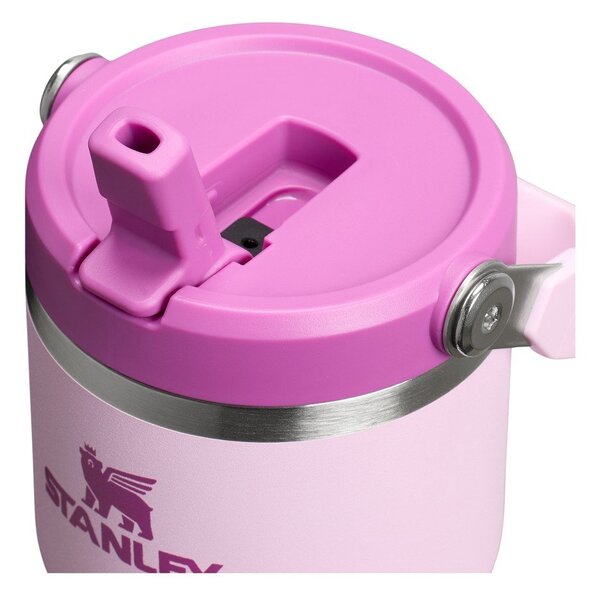 Розов термос от неръждаема стомана 600 ml IceFlow™ Flip Straw 2.0 Cherry Blossom – Stanley