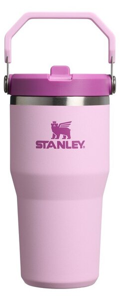 Розов термос от неръждаема стомана 600 ml IceFlow™ Flip Straw 2.0 Cherry Blossom – Stanley