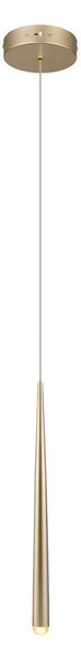 LED висящо осветително тяло в златист цвят ø 14 cm Cala – Trio Select