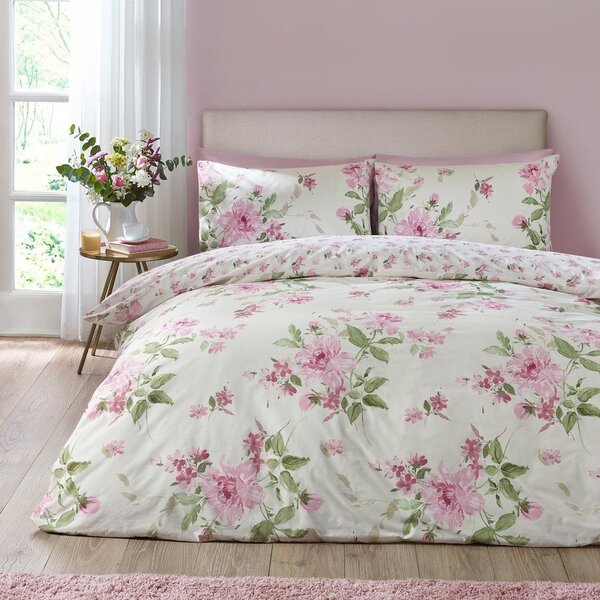 Двойно 3 части спално бельо 200x200 cm Avebury Floral – Catherine Lansfield