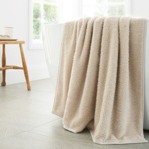 Бежова памучна хавлиена кърпа 70x127 cm Soft Zero Twist Spa Towel – Bianca