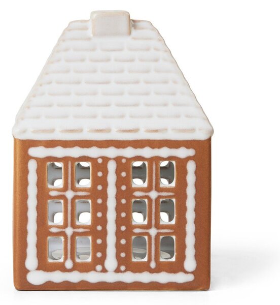 Керамичен свещник за чаена свещ Gingerbread Lighthouse – Kähler Design