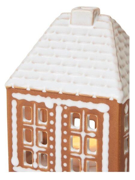 Керамичен свещник за чаена свещ Gingerbread Lighthouse – Kähler Design