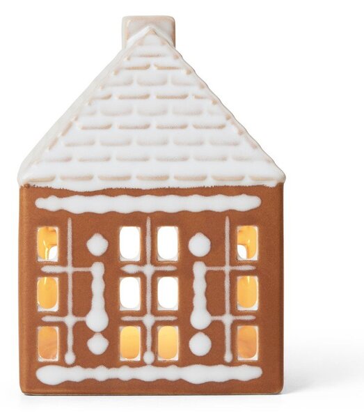 Керамичен свещник за чаена свещ Gingerbread Lighthouse – Kähler Design