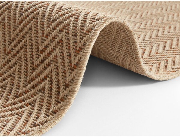 Светлокафява пътека за открито и закрито 80x250 cm Nature – Hanse Home