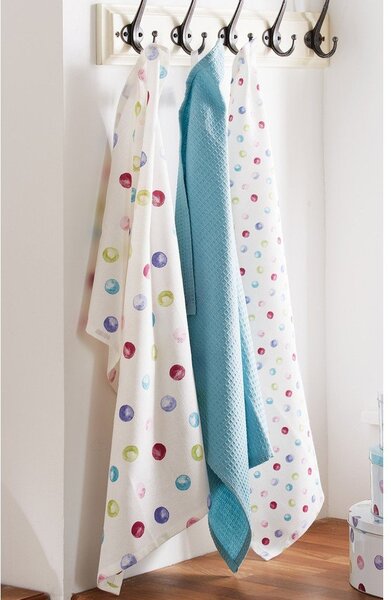Памучни кърпи за съдове в комплект 3 бр. 45x65 cm Spotty Dotty – Cooksmart ®